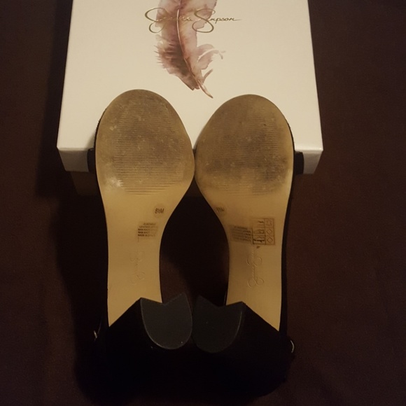 Jessica Simpson Black Heels - Picture 4 of 7